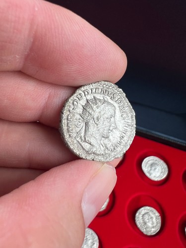 Ancient roman coin - roman, gordian