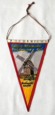 Wimpel Pennant Schleswig-Holsteinisches Freilichtmuseum Kiel/Wappen Kiel Vintage