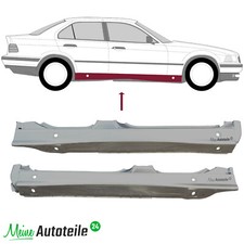 Schweller Reparaturblech für BMW 3er E36 1990-2000 Voll / Paar
