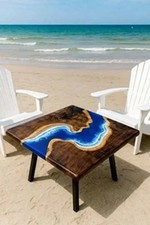 Quadratischer blauer