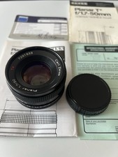 Carl zeiss planar 50mm - t, f/1.7