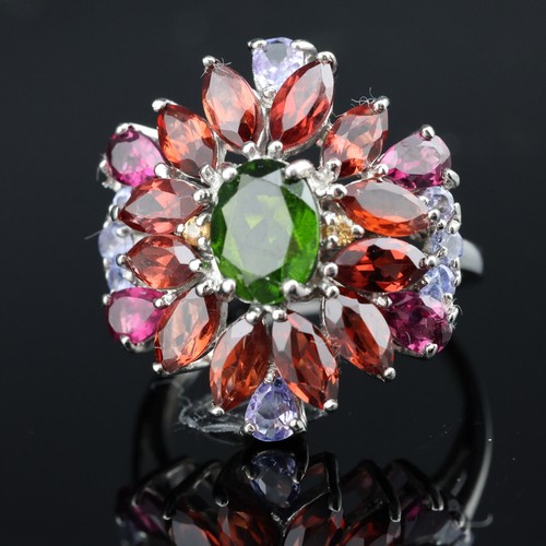Gj69 chromdiopsid granat - *, ,