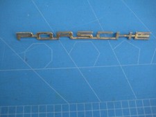 Porsche, alt, Originaler Schriftzug Porsche 901 911 Heckklappe Heckdeckel