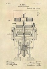 1894 Nikola Tesla Electric