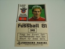 Panini Fussball 81, FC Bayern