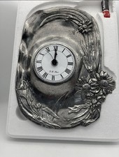 Berendsohn Zinn Wanduhr Antik