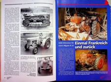 Schlepper Post 01/1999 Allgaier R 22 in einer seltenen Vorstellung auf 3 Seiten