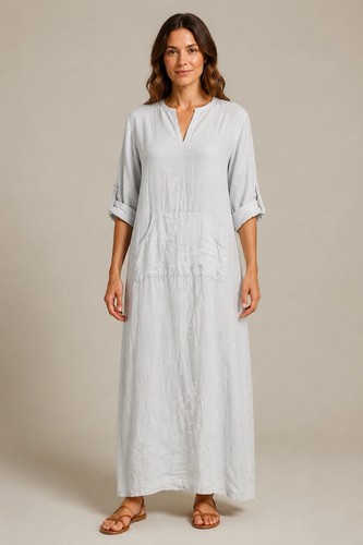 Monde lin maxikleid - monde,