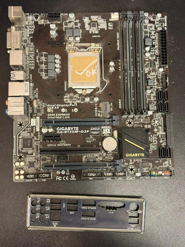Gigabyte b150m d3p rev 0 - gigabyte, rev:1.0