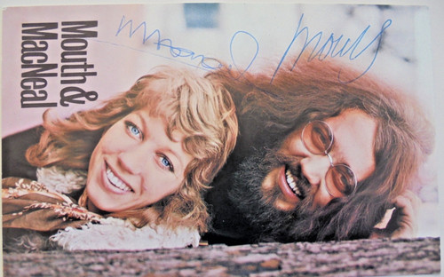 Autogrammkarte mouth macneal - autogrammkarte, &