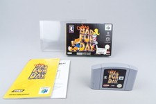 Nintendo 64 *Conker's Bad Fur Day* N64 OVP mit Anleitung und Schutzhülle