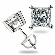 3,0 ct Princess Cut Moissanit