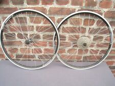 Laufradsatz, 26" Alexrims G 3000 (559x19mm) Kpl. mit Ritzeln + Schnellspanner