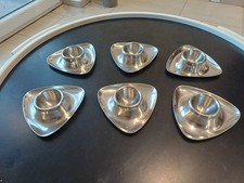 WMF Cromargan Eierbecher Prof. Wilhelm Wagenfeld Entwurf Edelstahl Egg Cup