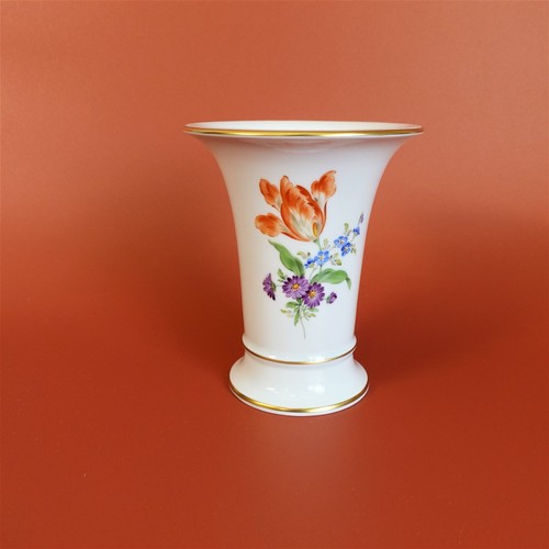 Meissen trichtervase - meissen,