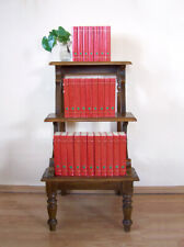 STUFENREGAL REGAL BLUMENTREPPE MAHAGONI-HOLZ BRAUN ANTIK-STIL 
