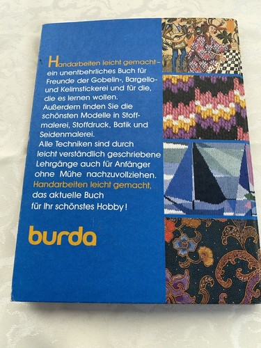 Burda handarbeiten leicht - burda,
