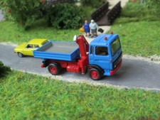 RAILNSCALE N2261 - LKW Vierer-Club Dreiseitenkipper mit Kran - Spur N - NEU