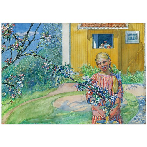 Carl larsson mädchen mit - larsson,,