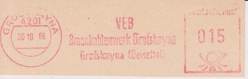 Ddr briefstück freistempel - briefstück,