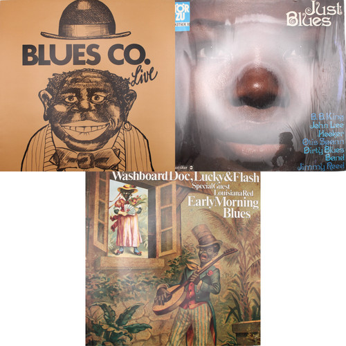 Schallplatten paket blues - schallplatten,