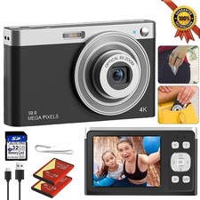 Digitalkamera Autofokus Fotokamera 4K HD Mini Videokamera 50MP 16X Zoom Camera/