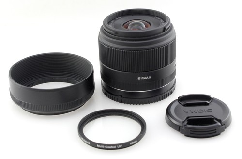 Sigma 19mm dn - sigma, f2.8