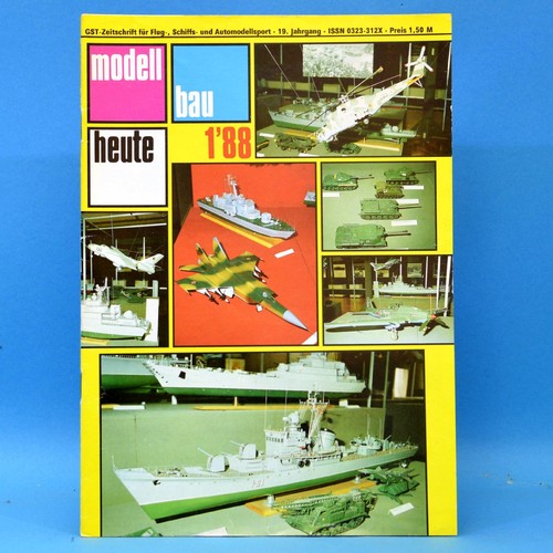 Modellbau heute 1988 - 1988, ddr