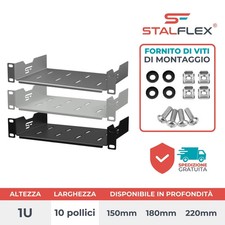 10" RACK Fachboden fest 1U 150