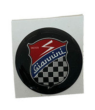 Aufkleber Emblem mit Harz