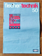 fischertechnik Vintage Bauanleitungen 50 50/1 50/2 50/3 mot1 25v