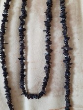 Edelstein Amethyst Splitter Kette Heilstein Ohne Verschluss kette 85-90 cm