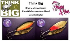 ✅Crazy Fish Stitch 6,5 gr, Länge 43 mm, Blinker für Forelle, Barsch, Hecht & Co✅