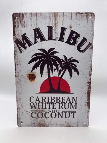 Blechschild malibu 20x30cm - blechschild,