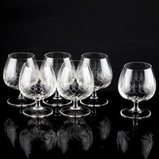 6 Cognac Gläser Cognacschwenker 9 cm  Treviris Treveris Spiegelau Second Hand