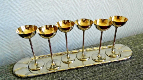 Antikes set mit 6 - ,