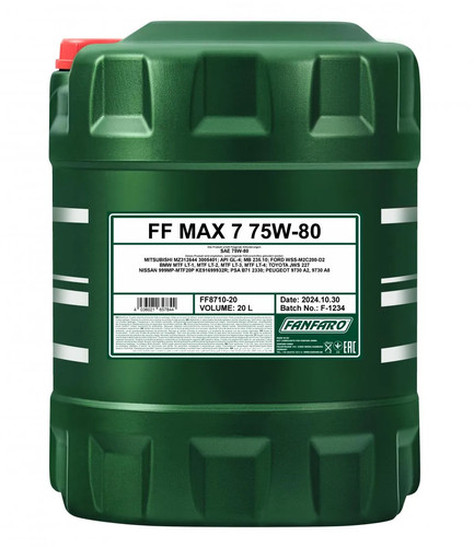 Fanfaro 8710 max - 7, 75w-80