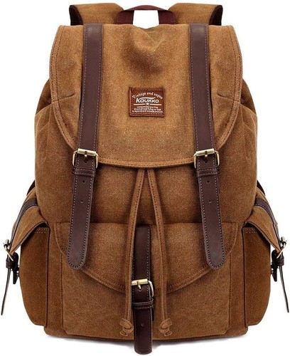 Rucksack uni khaki für den - l,