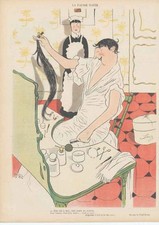 Original alter antiker Druck