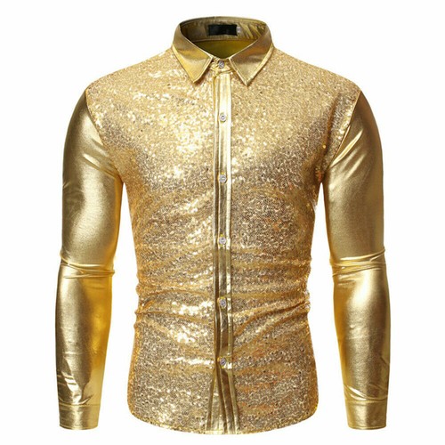 Herren pailletten metallisch - herren,