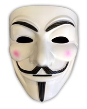 Anonymous maske fasching - |,