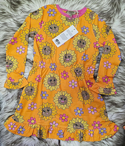 Smaflok kleid sonnenblumen - kleid,