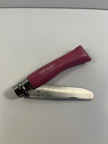 Opinel fuchsia messer - nr.,