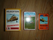 3 x Huschrauber Quartett * ASS