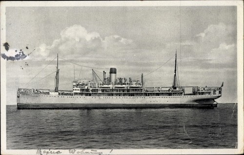 Wohnschiff tanganjika - ak,