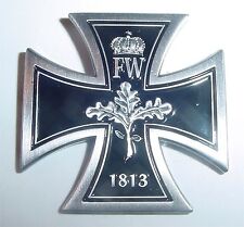 Ausverkauf   Pin Eisernes Kreuz EK Eichenlaub 1813 Metall Neu  28