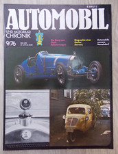 Automobil Motorrad Chronik 9/1976 Husqvarna 1935 Opel Raketenwagen Datsun 1934