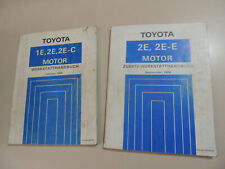 1990 Toyota Corolla E9 1,3L Benziner Werkstatthandbuch Motor