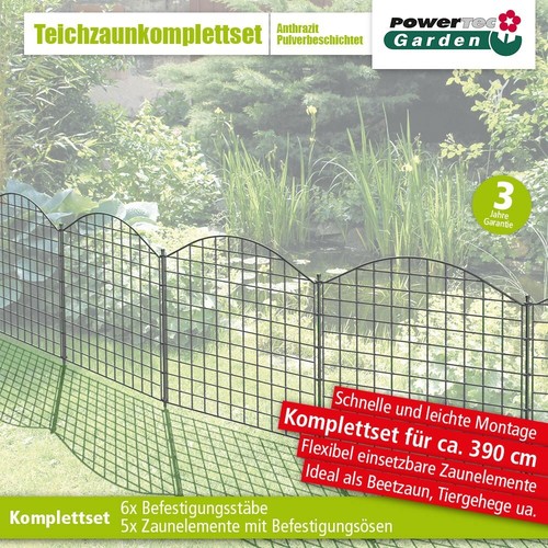 Powertec garden teichzaun - powertec,