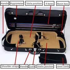 Violine Viola Doppeletui für